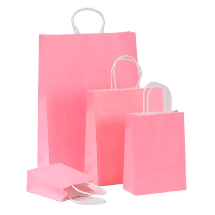 Handle Boutique Shopping Packaging Paper Bags